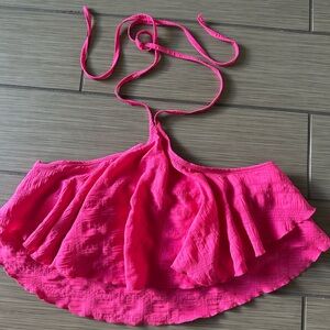Vibrant Pink Halter Top
